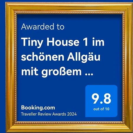 Tiny House 1 Im Schoenen Allgaeu Mit Grossem Garten, Naturnah * Bad Wurzach
